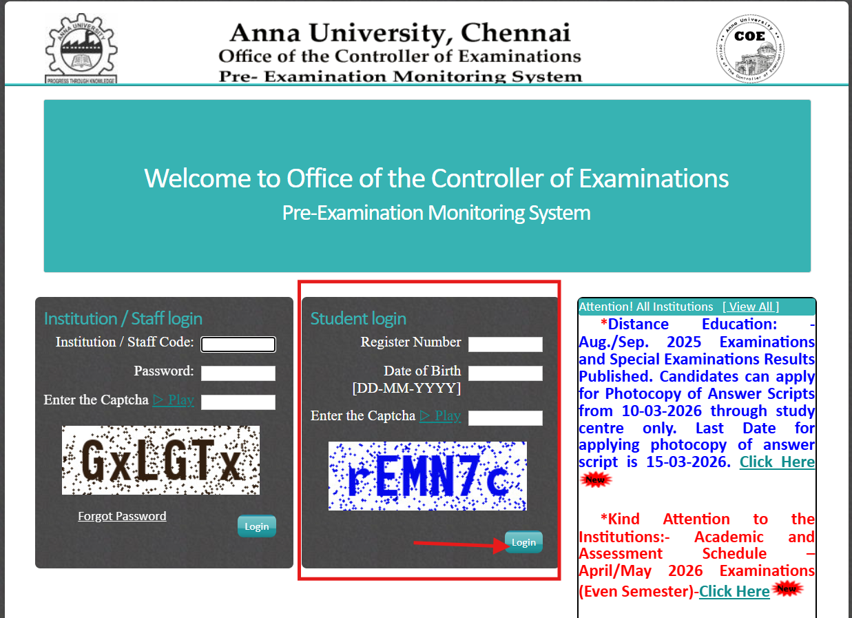 Anna University Result 2025 Details