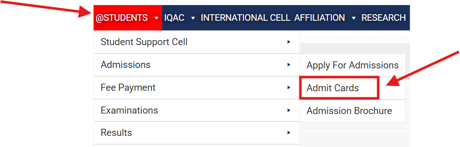 CSJMU Admit Card 2026