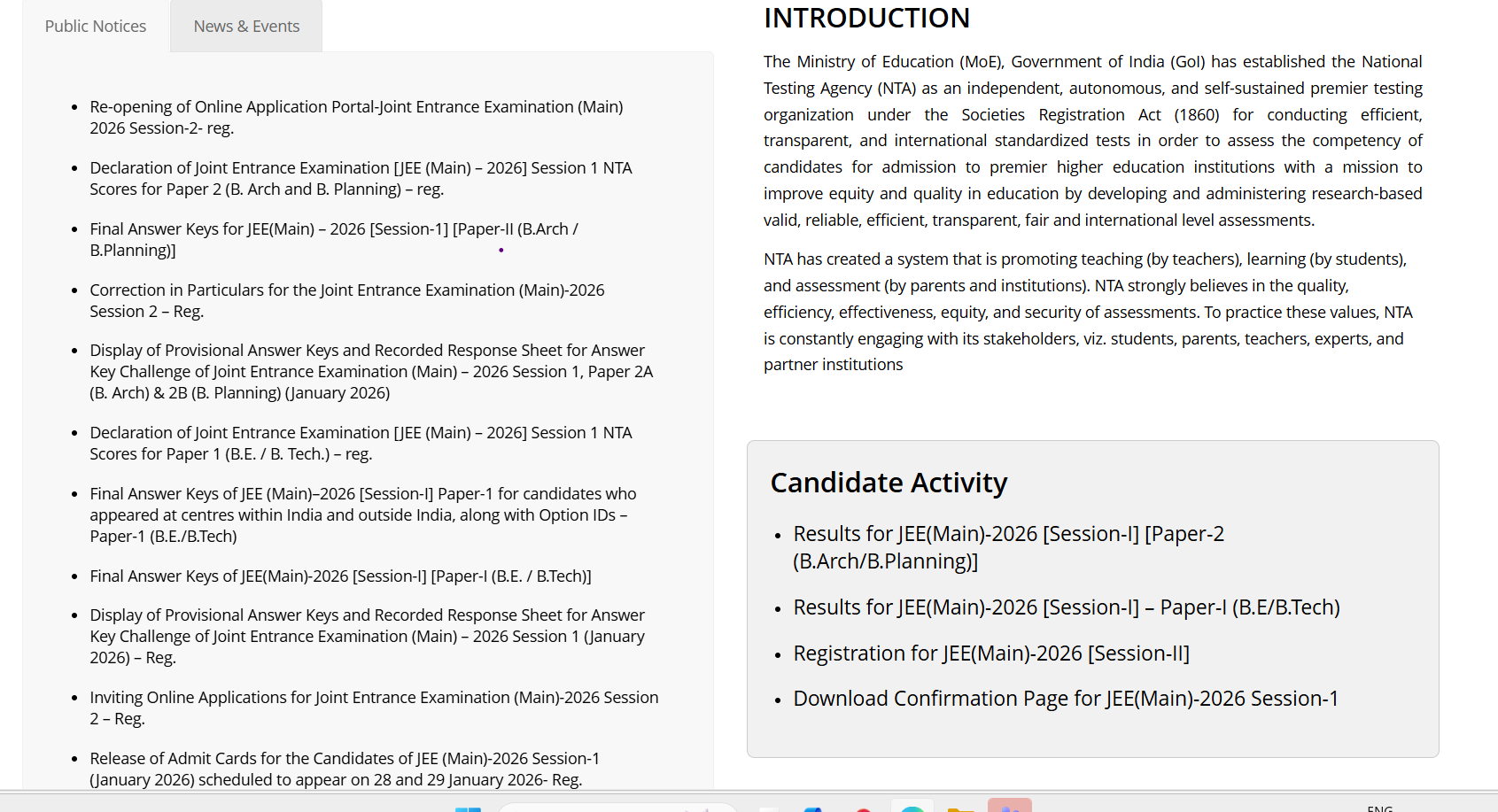 JEE Main 2026 Session-2