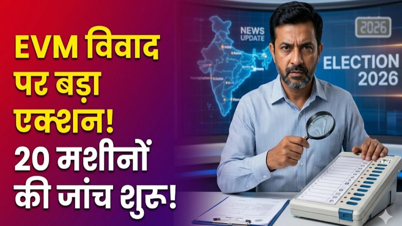 इतिहास में पहली बार 20 EVM मशीनों की जांच शुरू! कांग्रेस नेता की याचिका पर बड़ा एक्शन; जानें क्या है पूरा मामला