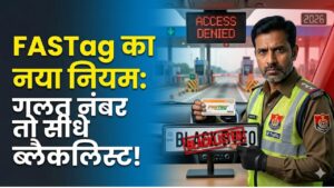 FASTag का नया नियम: गलत गाड़ी नंबर डाला तो सीधे होंगे 'ब्लैकलिस्ट'! NHAI ने टोल पर चालाकी रोकने के लिए बदला कानून
