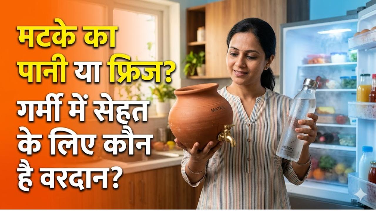 Fridge Or Pot Water: मटके का पानी या फ्रिज, गर्मी में सेहत के लिए कौन है वरदान? एक्सपर्ट्स से जानें