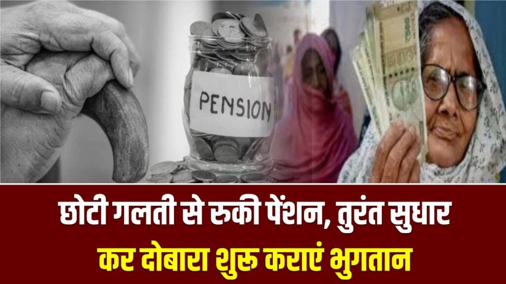 वृद्धा, विधवा और दिव्यांग पेंशनधारकों को नहीं मिलेंगे पैसे! लाभार्थियों की एक छोटी सी गलती और रुक गई पेंशन; ऐसे सुधारें
